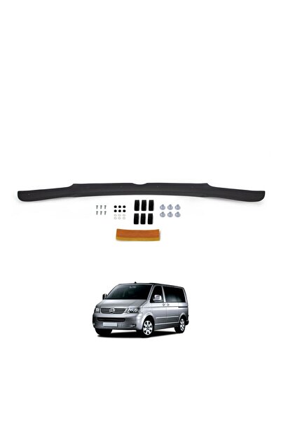 EUROCAP Volkswagen T5 Trasnporter Ön Kaput Koruma Rüzgarlığı 3mm Akrilik (ABS...
