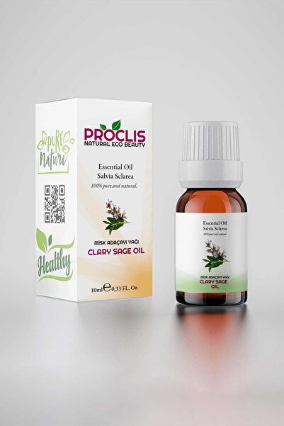 proclis PROCLİS 3 Adet Doğal Misk Adaçayı Yağı 10ml