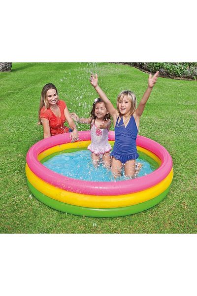 Intex حمام سباحة غروب الشمس - 3 شعاع، 147x33 سم، 57422