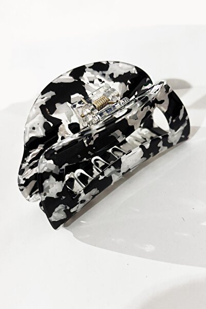 New Obsessions Diana Turtle Back Luxury Acetate Wide Window Peg Buckle