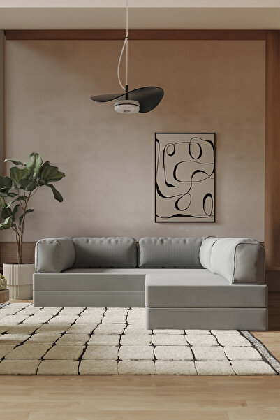 Modalife Legoom Köşe Açılır Kanepe Yatak Olabilen Rahatlama , Aktivite Koltuk, Köşe Takımı, Üçlü Kanepe