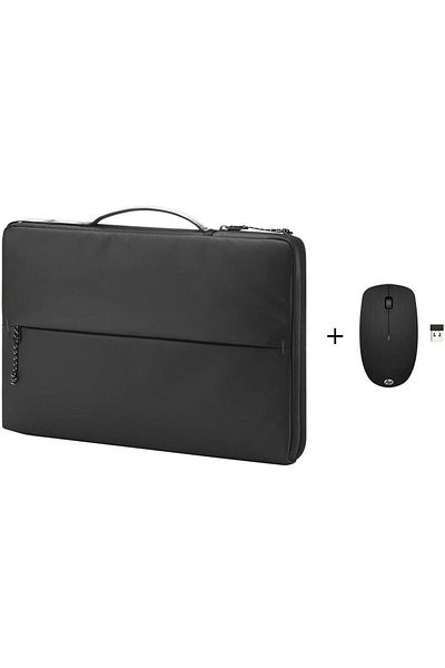 HP Laptop Sleeve Black 15 Inch + WM X200 Mouse
