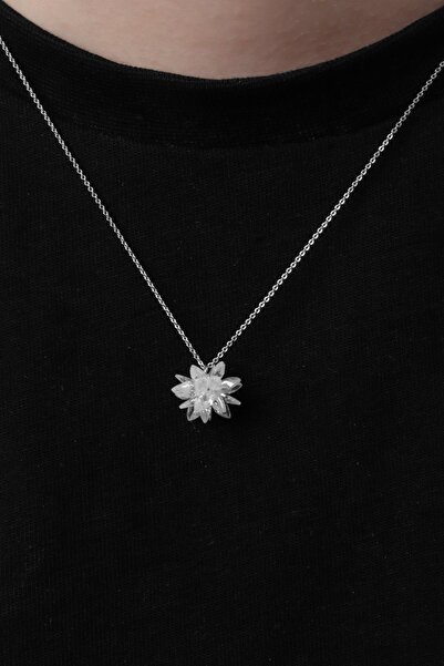 Pikas Mother's Day Gift - White Jewelled Necklace