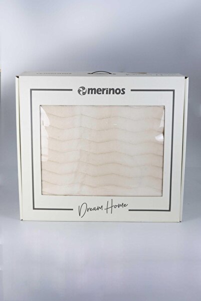 Merinos Dream Home 3 Parça Çift Kişilik Krem 220x240 Cm