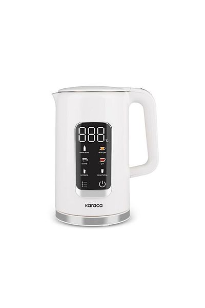 Karaca Cool Touch 2209 Double Wall Kettle Soft Cream