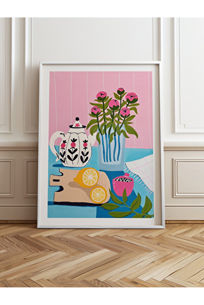 HOMEPACK Pictură cu un singur cadru din lemn Pictură poster dintr-o bucată TK...