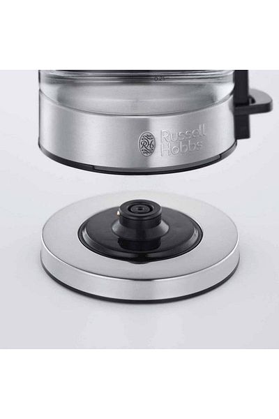 RUSSELL HOBBS Mini Compact Home Glass Kettle 0.8L