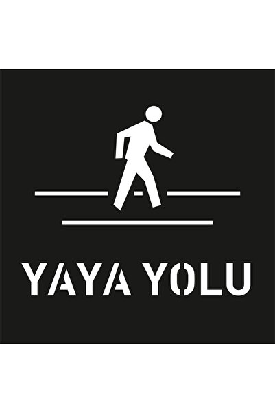 İlgi Trafik Yaya yolu Şablonu Otopark Boyama Şablonu Yaya Yolu Sembolü İşaret...