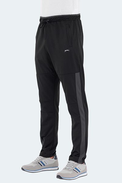 Slazenger Ανδρική αθλητική φόρμα Oxford Bottom St10pe115-500μαύρη