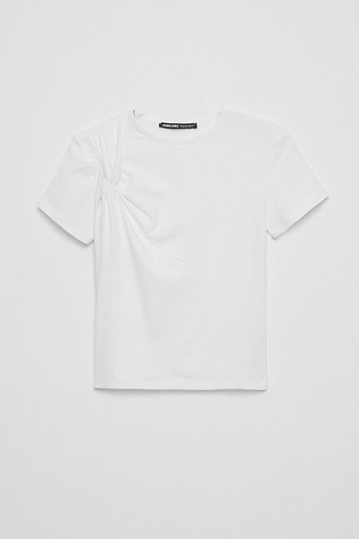 GRIMELANGE YASMIN Women's Slim Fit White Blouse