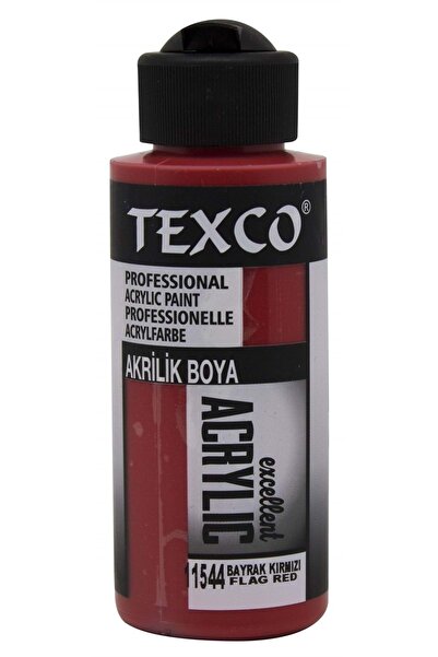 Rich Texco Excellent Akrilik Boya 11544-Bayrak Kırmızı 110 cc