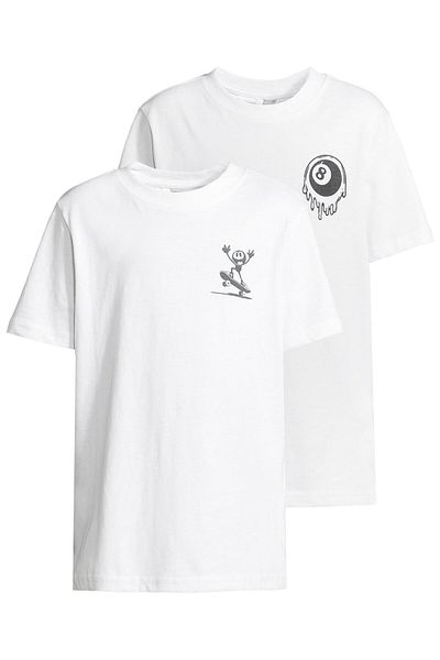 Urban Classics T-Shirt 2 Pack - kurzarm - Melting 8 Ball & Skater