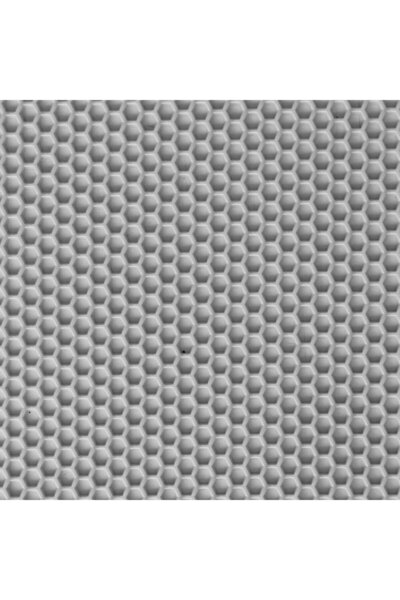 VİZYON Petek Desenli Paspas 120cm x 50cm Islak Zemin Paspası GRİ