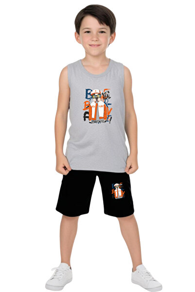 YA KO KİDS Нью-Йорк Сорочка з принтом собаки для хлопчиків та шорти