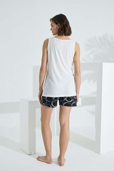 Etoile Καλοκαιρινό γυναικείο σορτς με λουράκι από μπαμπού 70014