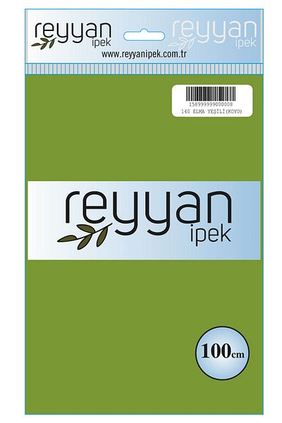 REYYAN Μονόχρωμη τσάντα γραφής - Χρώμα-140 - Μήλο Πράσινο