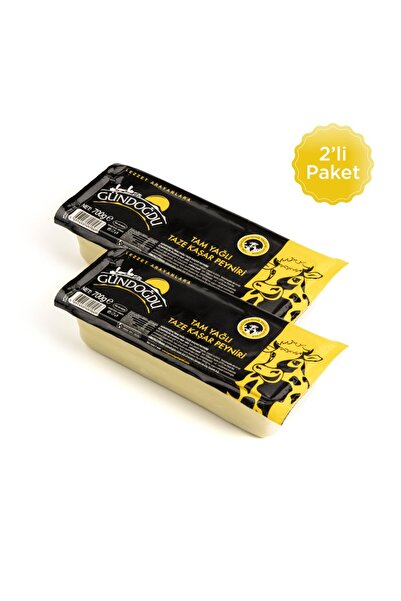Gündoğdu Taze Kaşar Peynir 700gr 2'li