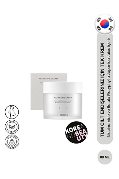 HYGGEE All-ın-one Cream 80ml | Yoğun Nemlendirici Ve Cilt Dengeleyici Krem