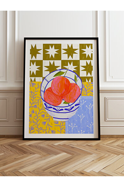 HOMEPACK Single Wooden Framed Painting One Piece Poster Painting Tk/832