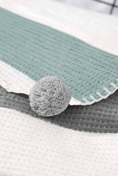 AKSU Pompom Cotton Single Blanket 150x200 cm