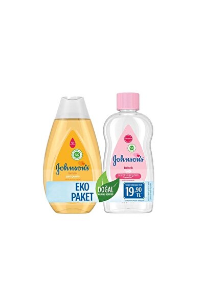 Johnson's شامبو الأطفال وزيت الأطفال 200 مل - طقم كود مكون من قطعتين