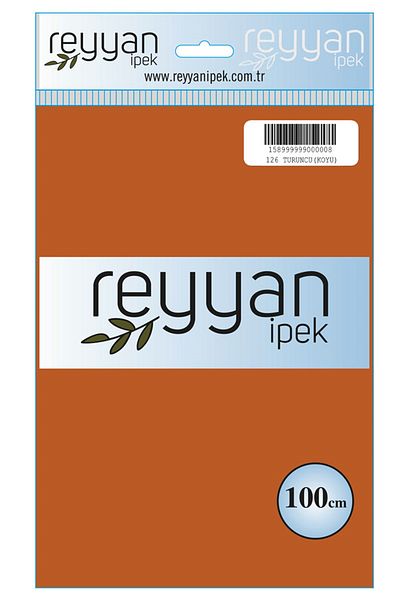 REYYAN Μονόχρωμη τσάντα γραφής - Χρώμα-126 - Πορτοκαλί Σκούρο