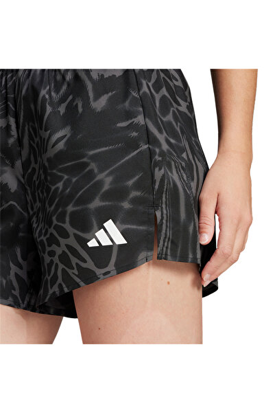 adidas Women's Black Shorts We Mın Aop Sh Je8685