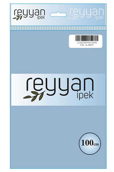 REYYAN Μονόχρωμη τσάντα γραφής - Χρώμα-064 - Α.μπλε