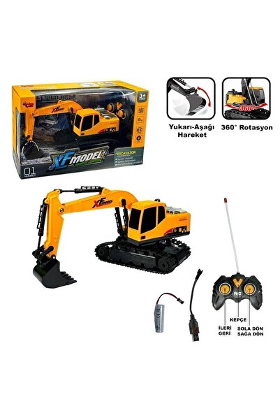 Vardem Xf Model Uzaktan Kumandalı Full Fonksiyon Şarjlı Ve Işıklı Xf Model Oyuncak Kepçe