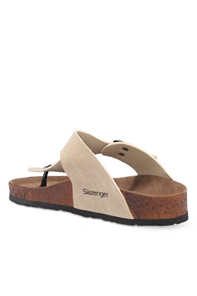 Slazenger Шльопанці унісекс Luke Бежевий нубук Sa11se009