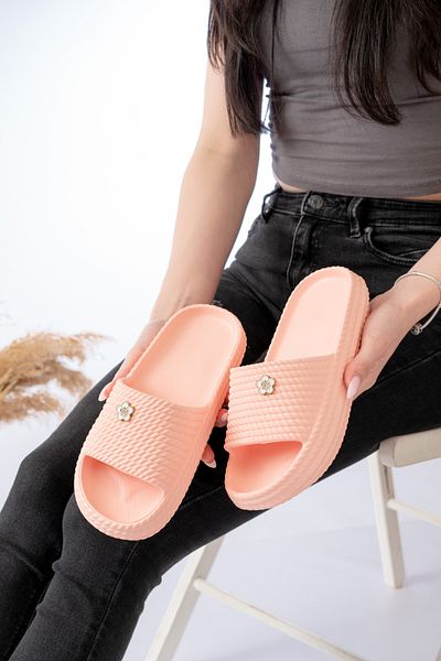 Slipcat Women's High Sole Beach Pool Sea Daily Slippers