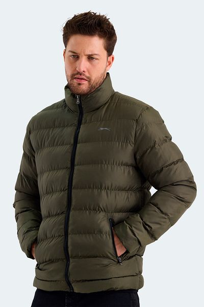 Slazenger Honor I Men - Σετ Παλτό & Παλτό Χακί