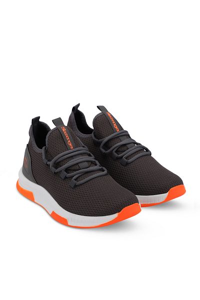 Slazenger Abena I Women's Sneaker Shoes Dark Grey / Orange