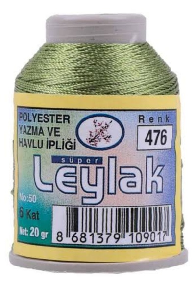 Leylak Polyester Yazma ve Havlu İpliği 476