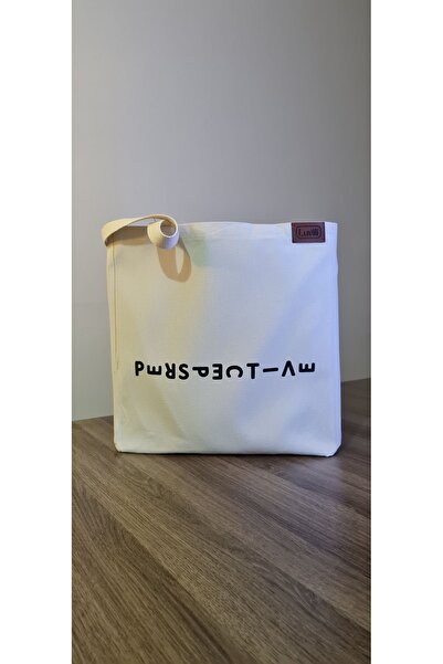 Luvili Printed Gusseted Canvas Tote Bag, Perspective Bag