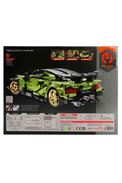 Sunman Uzaktan Kumandalı Yeşil Süper Araba