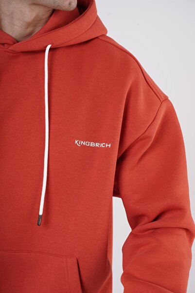 Butik TREND BİZ - Худи з капюшоном, кишенями-кенгуру та принтом, унісекс, 3 нитки