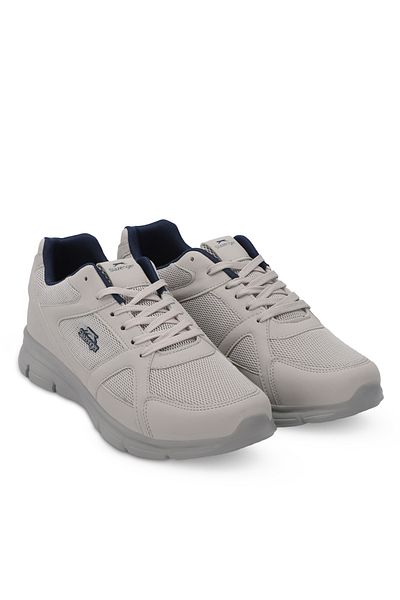 Slazenger Large Size Men's Sneaker - Gray Color