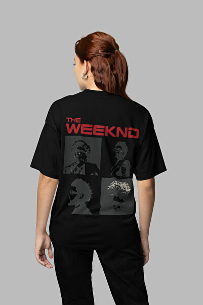 SEVBANO Dizajnirajte The Weeknd majicu sa printom, unisex, oversize dizajn, r...