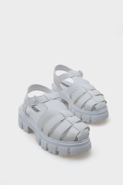 Capone Outfitters Pago-Damensandalen im Gladiator-Stil – dicke Sohle