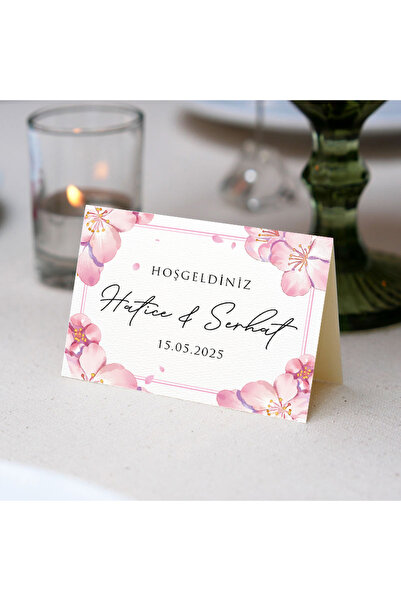 Butik Hoşgeldiniz Kartı (16 ADET) - Özel Dokulu Kağıt