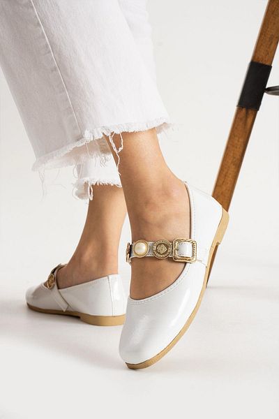 Moda Frato Modafrato STL-110 Turalı Balerini Pantofi de zi cu zi pentru damă Pantofi de acasă
