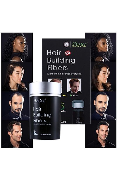 Dexe Hair Building Fibers Black 22g