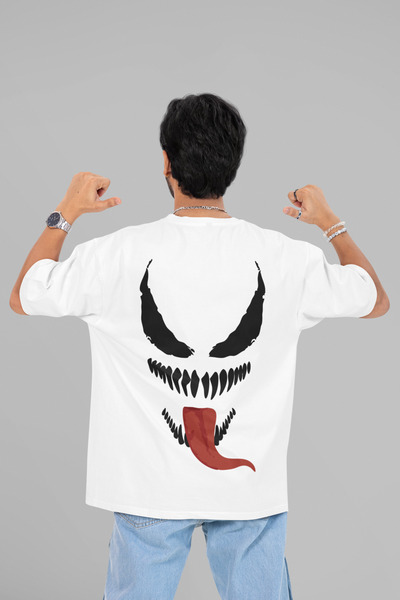 SEVBANO Dizajnirana unisex majica sa otiskom Venom, veće veličine