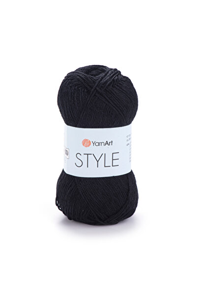Yarnart Fir de tricotat manual Style - 67% bumbac, 33% viscoză, 50g/185m, luc...