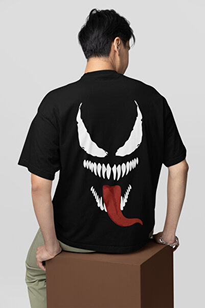 SEVBANO Dizajnirana unisex majica sa otiskom Venom, veće veličine