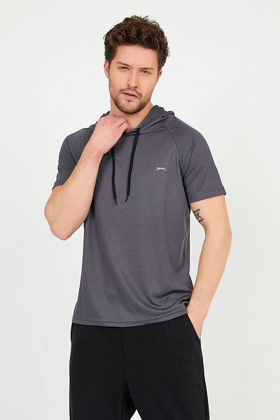 Slazenger Ανδρικό T-shirt Ragna I - Κόκκινο Γκρι