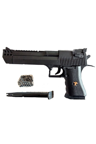 CT-TOYS 25 Cm Büyük Boy Boncuk Tabancası 50 Boncuk Hediyeli