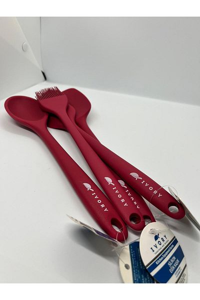 SİLİKON Silicone Scoop, Spoon, Brush