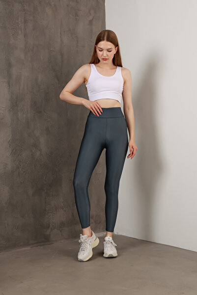 Miss Prova Shini Disco High Vaist Recoveri pletene tajice MISSTA2530